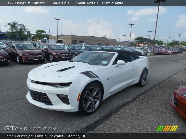 2017 Chevrolet Camaro SS Convertible in Summit White