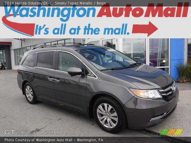 2014 Honda Odyssey EX-L in Smoky Topaz Metallic