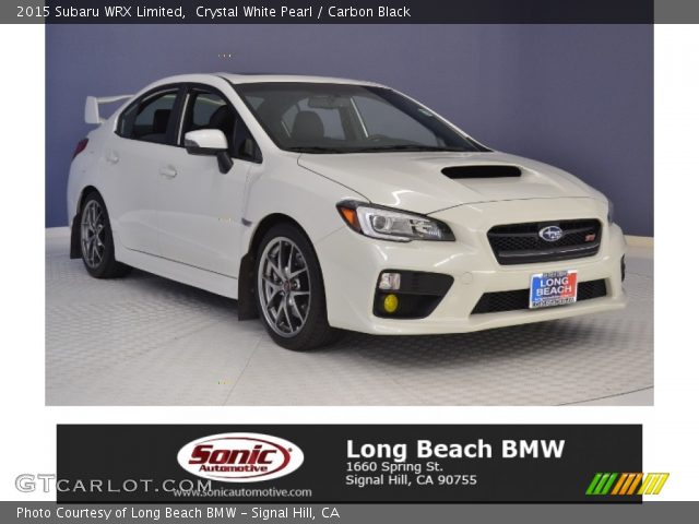 2015 Subaru WRX Limited in Crystal White Pearl