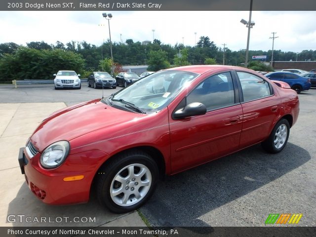 2003 Dodge Neon SXT in Flame Red