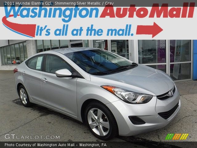 2011 Hyundai Elantra GLS in Shimmering Silver Metallic