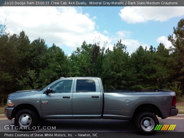 2010 Dodge Ram 3500 ST Crew Cab 4x4 Dually in Mineral Gray Metallic