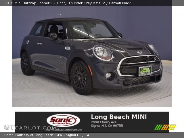 2016 Mini Hardtop Cooper S 2 Door in Thunder Gray Metallic