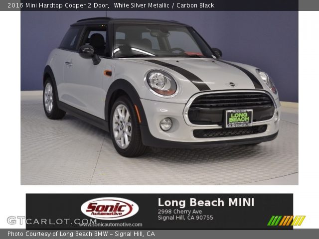 2016 Mini Hardtop Cooper 2 Door in White Silver Metallic