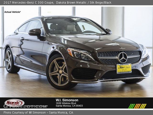 2017 Mercedes-Benz C 300 Coupe in Dakota Brown Metallic