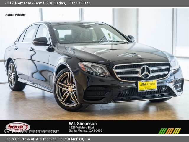 2017 Mercedes-Benz E 300 Sedan in Black