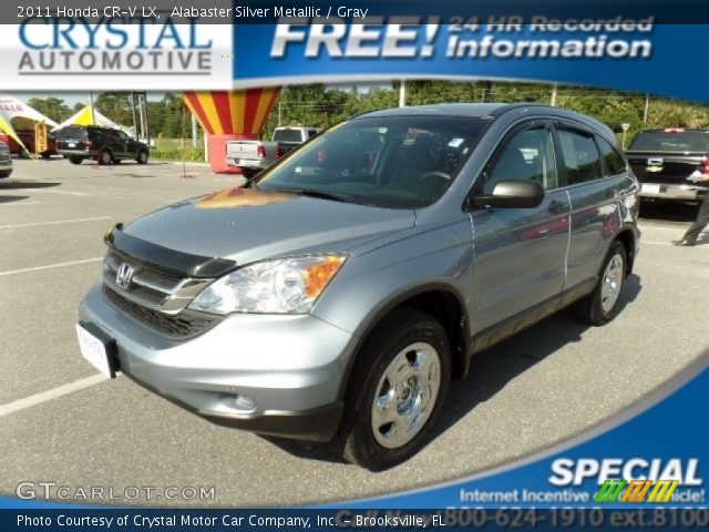 2011 Honda CR-V LX in Alabaster Silver Metallic