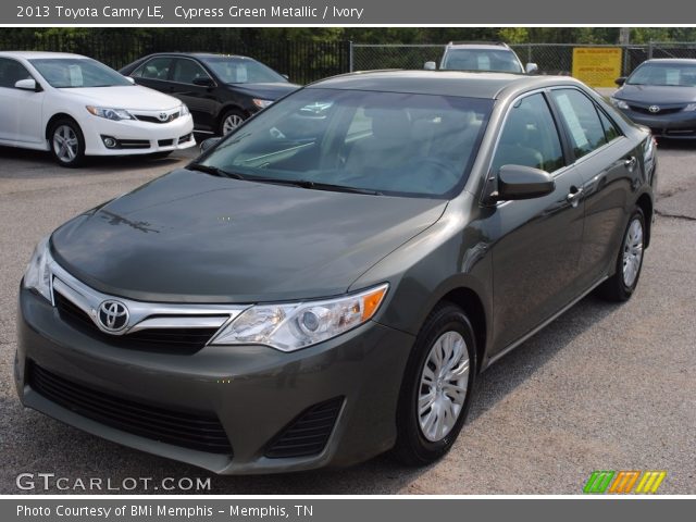 2013 Toyota Camry LE in Cypress Green Metallic