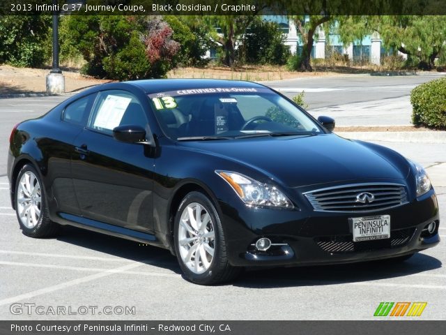 2013 Infiniti G 37 Journey Coupe in Black Obsidian