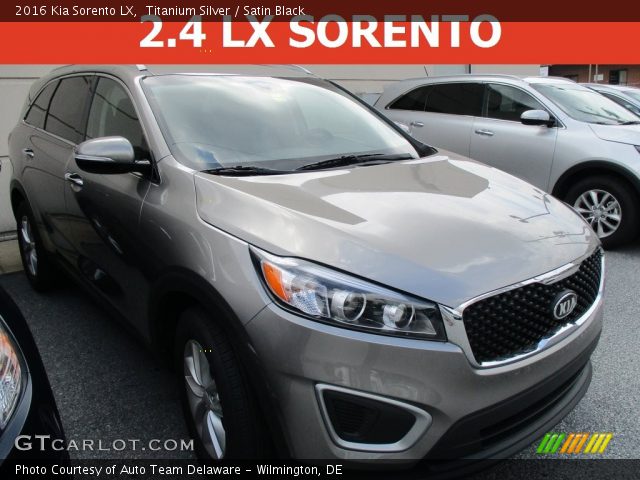 2016 Kia Sorento LX in Titanium Silver