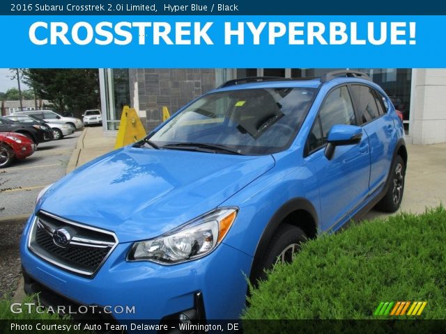 2016 Subaru Crosstrek 2.0i Limited in Hyper Blue