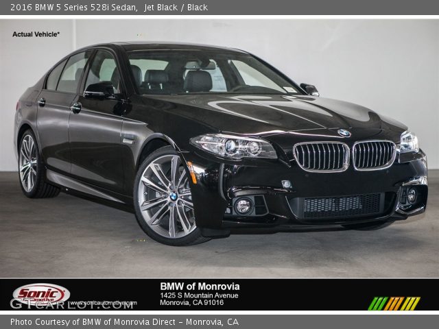 2016 BMW 5 Series 528i Sedan in Jet Black