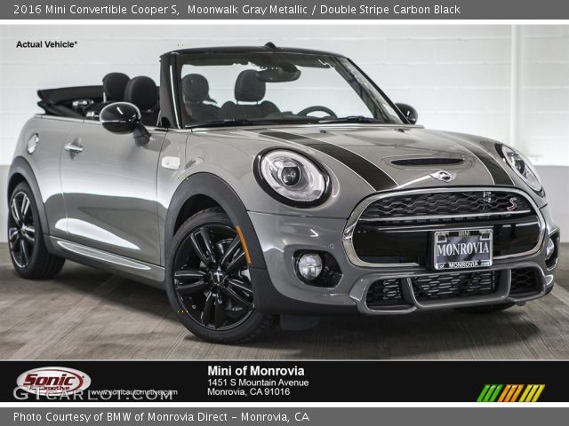 2016 Mini Convertible Cooper S in Moonwalk Gray Metallic
