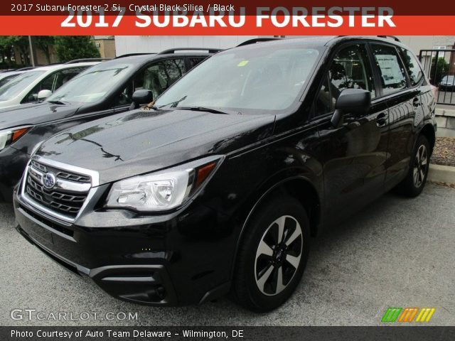 2017 Subaru Forester 2.5i in Crystal Black Silica