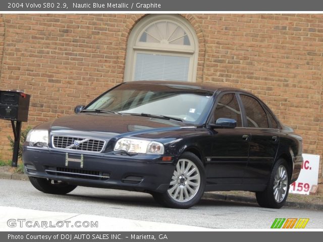 2004 Volvo S80 2.9 in Nautic Blue Metallic