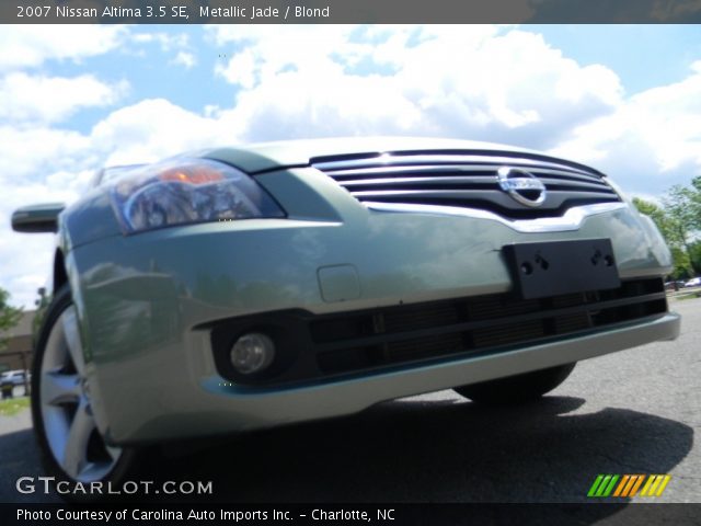 2007 Nissan Altima 3.5 SE in Metallic Jade