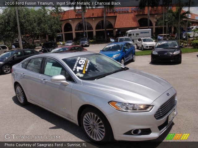 2016 Ford Fusion Titanium in Ingot Silver Metallic
