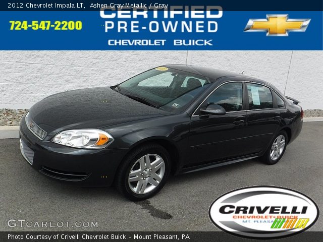 2012 Chevrolet Impala LT in Ashen Gray Metallic