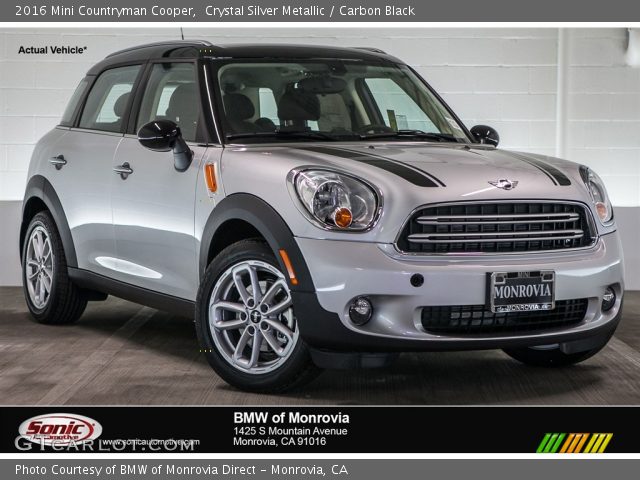 2016 Mini Countryman Cooper in Crystal Silver Metallic