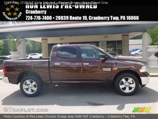 2014 Ram 1500 SLT Crew Cab 4x4 in Western Brown