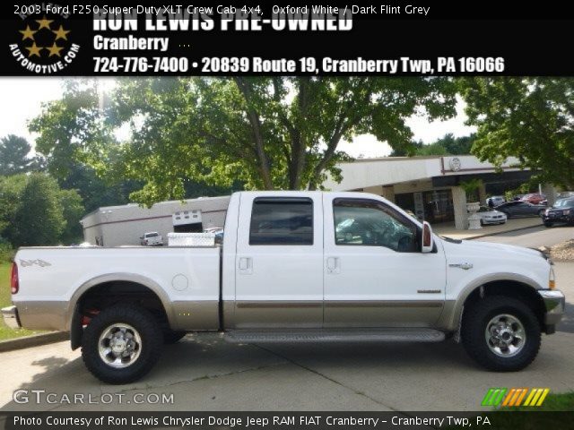 2003 Ford F250 Super Duty XLT Crew Cab 4x4 in Oxford White