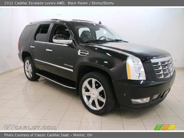 2012 Cadillac Escalade Luxury AWD in Black Raven