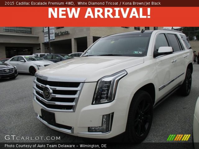 2015 Cadillac Escalade Premium 4WD in White Diamond Tricoat