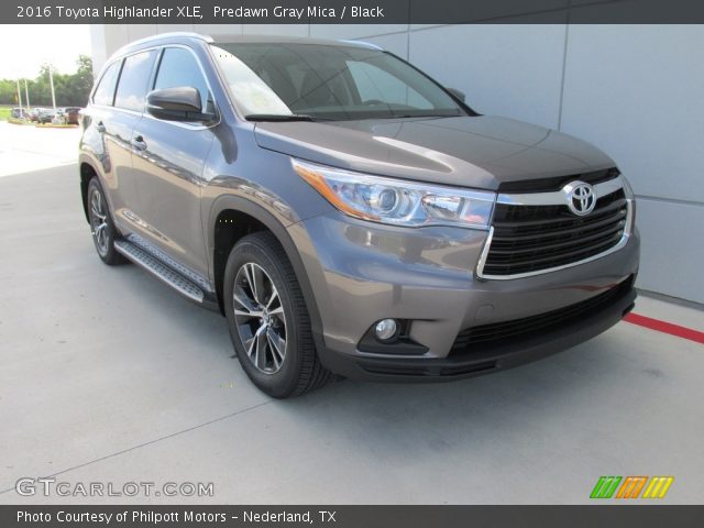 2016 Toyota Highlander XLE in Predawn Gray Mica