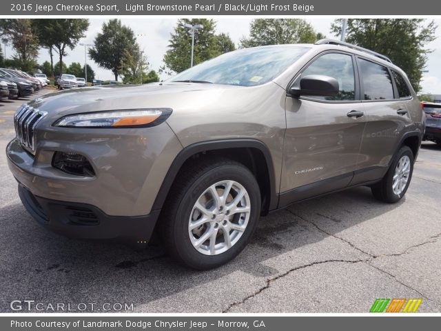 2016 Jeep Cherokee Sport in Light Brownstone Pearl