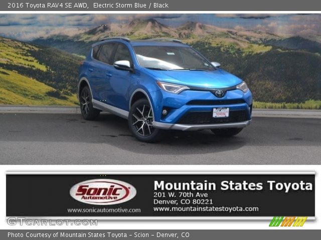 2016 Toyota RAV4 SE AWD in Electric Storm Blue