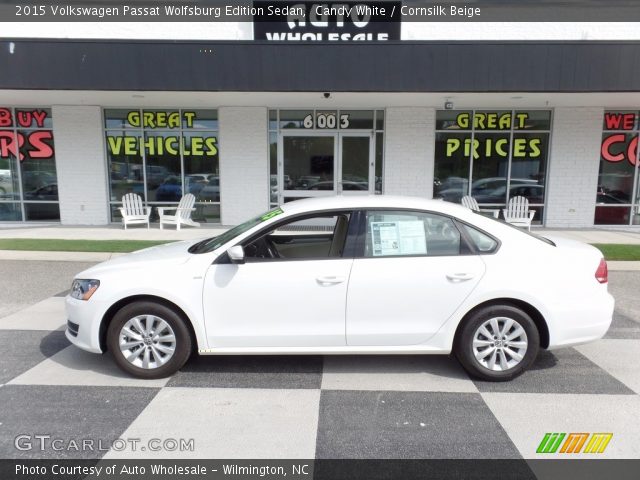 2015 Volkswagen Passat Wolfsburg Edition Sedan in Candy White