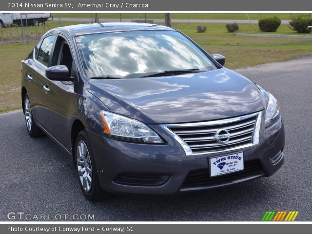 2014 Nissan Sentra SV in Amethyst Gray