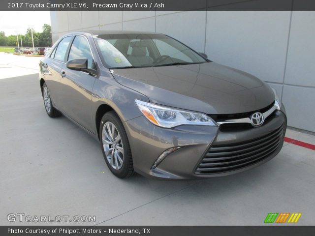2017 Toyota Camry XLE V6 in Predawn Gray Mica