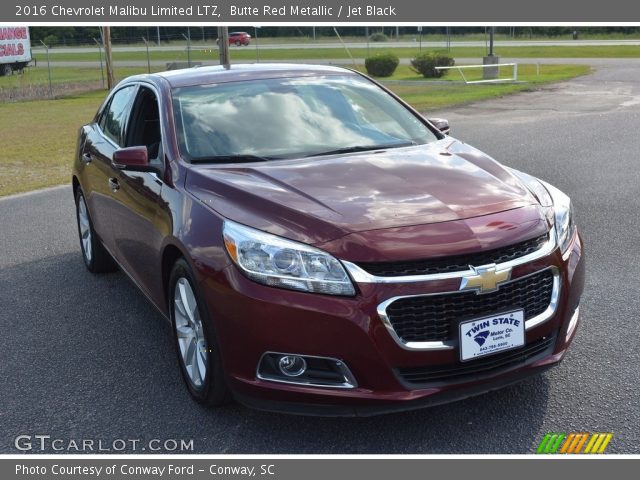 2016 Chevrolet Malibu Limited LTZ in Butte Red Metallic