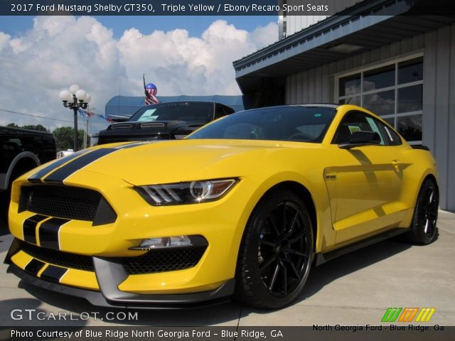 2017 Ford Mustang Shelby GT350 in Triple Yellow
