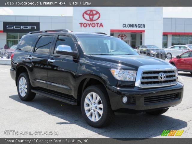 2016 Toyota Sequoia Platinum 4x4 in Black