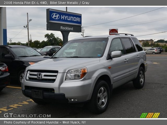 2008 Honda Pilot EX-L 4WD in Billet Silver Metallic