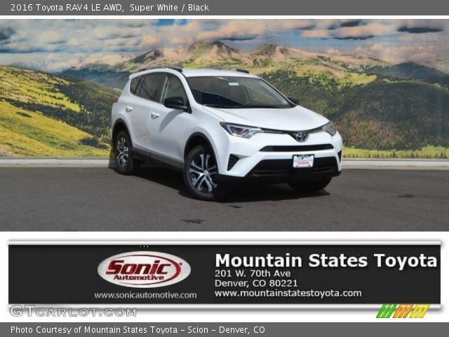 2016 Toyota RAV4 LE AWD in Super White