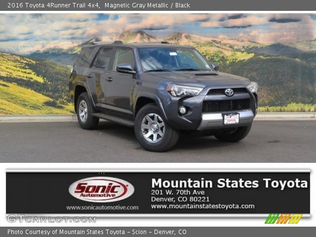 2016 Toyota 4Runner Trail 4x4 in Magnetic Gray Metallic