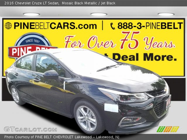 2016 Chevrolet Cruze LT Sedan in Mosaic Black Metallic