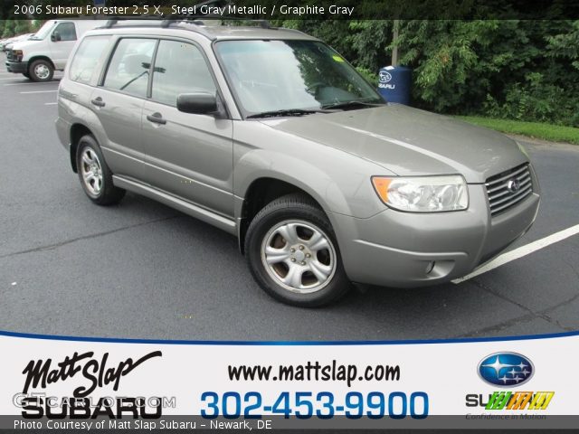 2006 Subaru Forester 2.5 X in Steel Gray Metallic