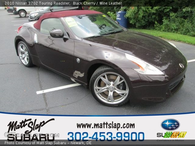 2010 Nissan 370Z Touring Roadster in Black Cherry