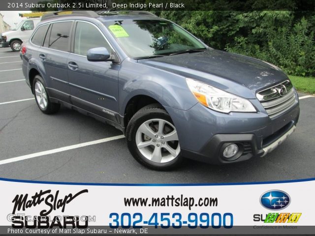 2014 Subaru Outback 2.5i Limited in Deep Indigo Pearl