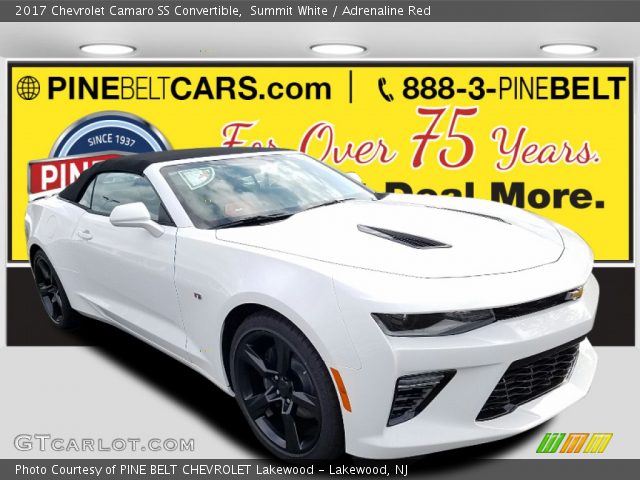 2017 Chevrolet Camaro SS Convertible in Summit White