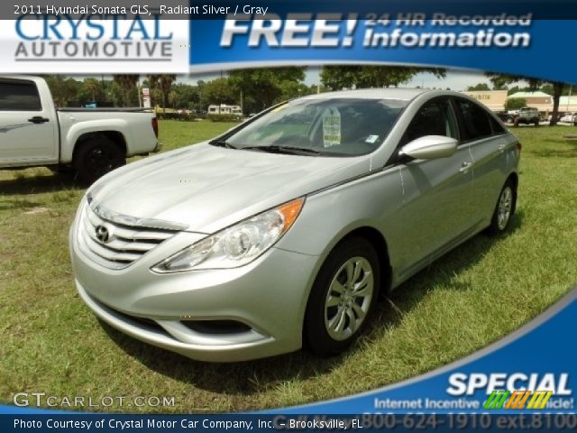 2011 Hyundai Sonata GLS in Radiant Silver