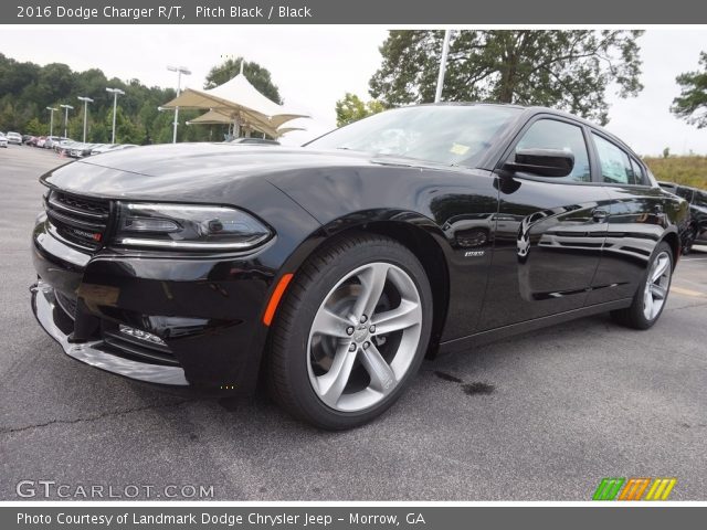 2016 Dodge Charger R/T in Pitch Black