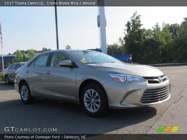 2017 Toyota Camry LE in Creme Brulee Mica