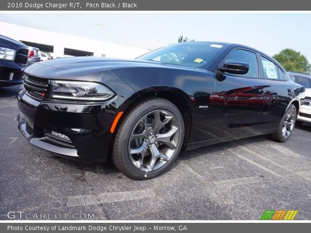 2016 Dodge Charger R/T in Pitch Black