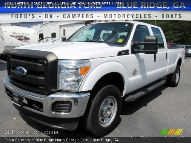 2011 Ford F350 Super Duty XL Crew Cab 4x4 in Oxford White