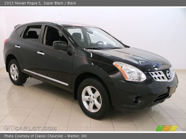 2013 Nissan Rogue S in Super Black